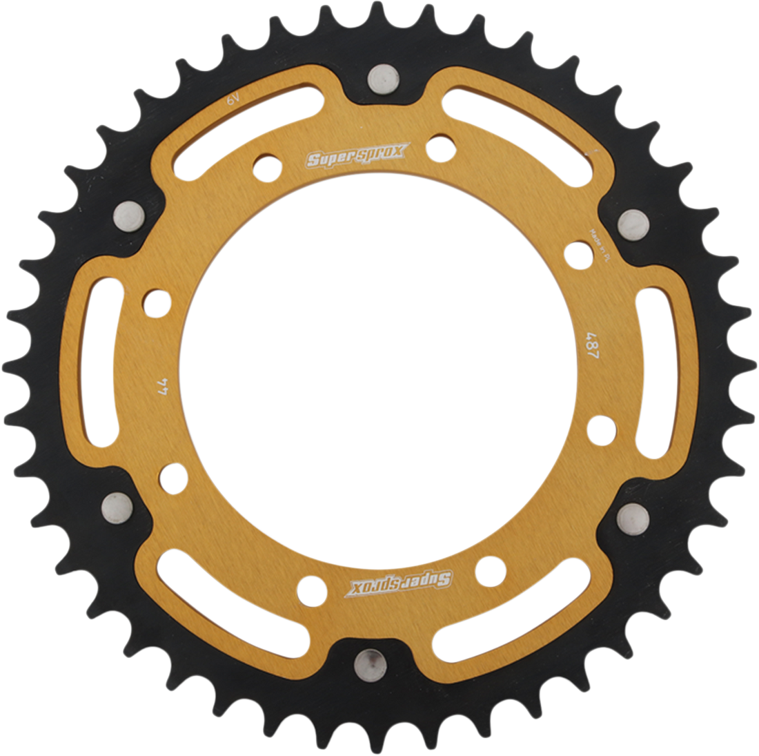 SUPERSPROX Stealth Rear Sprocket 44 Tooth Gold Kawasaki RST48744GLD