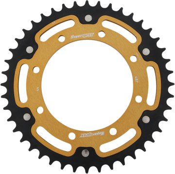 SUPERSPROX Stealth Rear Sprocket 44 Tooth Gold Kawasaki RST48744GLD