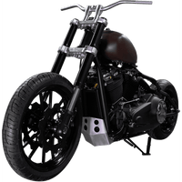 SPEED MERCHANT Skid Plate Aluminum Softail SMSTSPBR