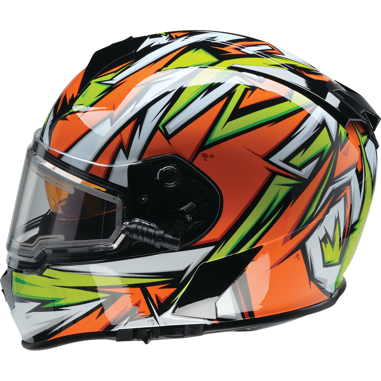 Z1R Warrant Helmet Neuron Orange/Green XL