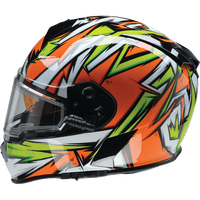 Z1R Warrant Helmet Neuron Orange/Green XL