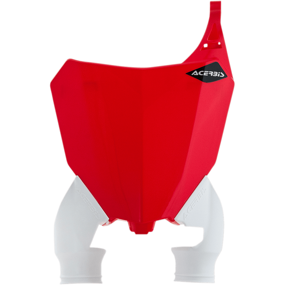 ACERBIS Raptor Number Plate Red/White