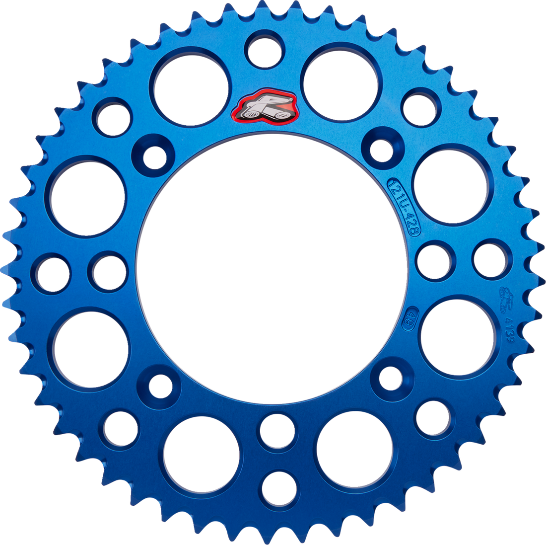 RENTHAL Rear Sprocket Suzuki/Yamaha Blue 49 Tooth 121U42849GPBU