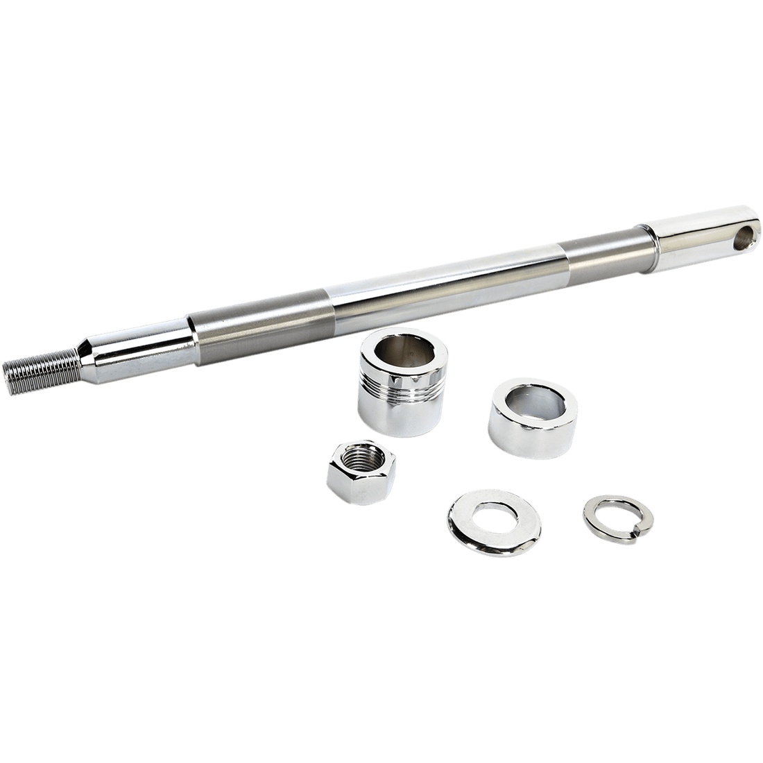 DRAG SPECIALTIES Axle Kit Front Chrome