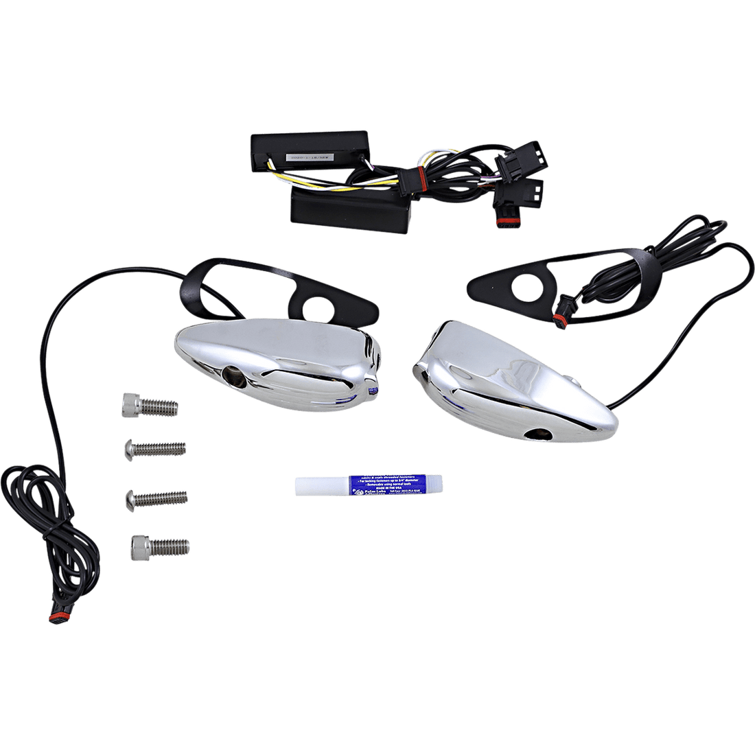 CUSTOM DYNAMICS Turn Signal FLTR Chrome PBRGTS15C