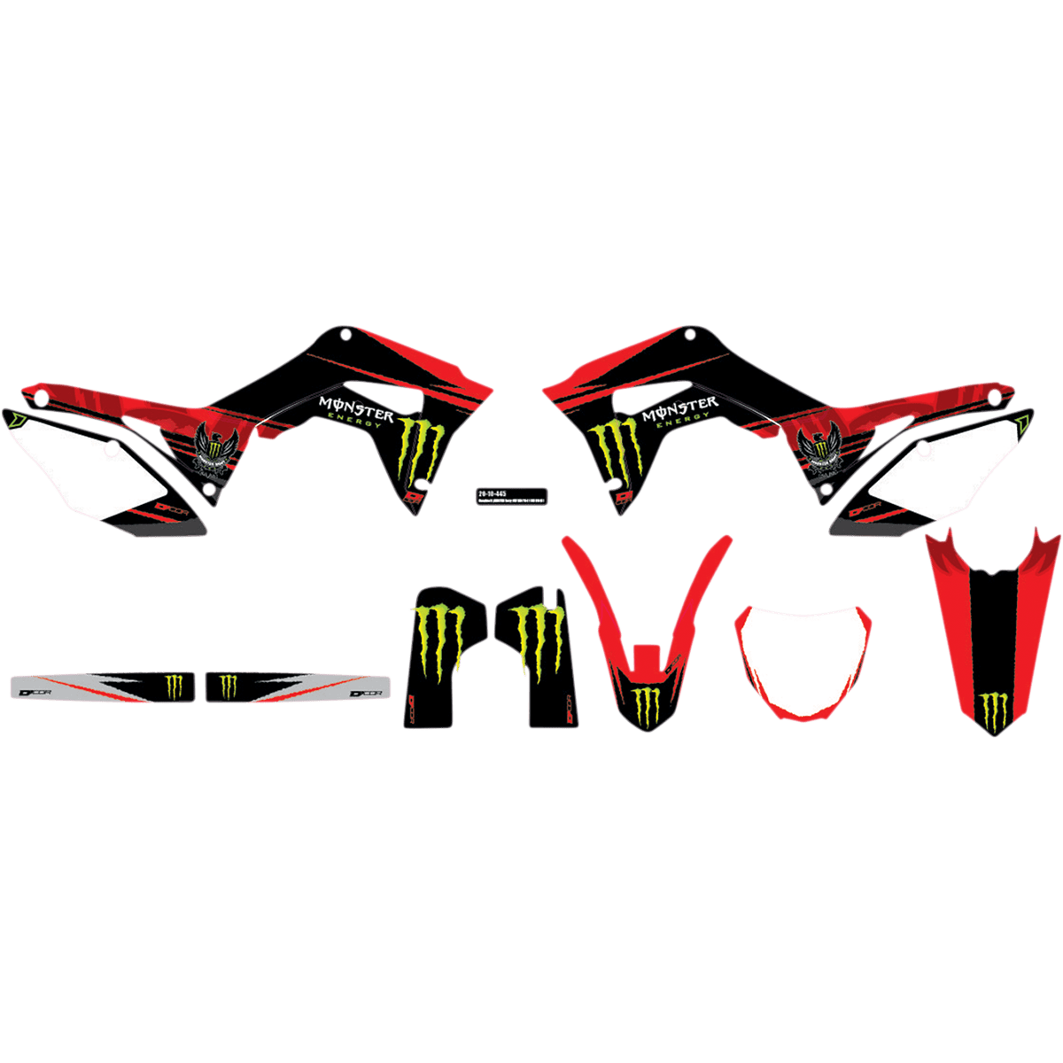 D'COR VISUALS Graphic Kit Monster Energy