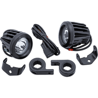 CIRO Spotlight w/ Engine Guard Mount Black