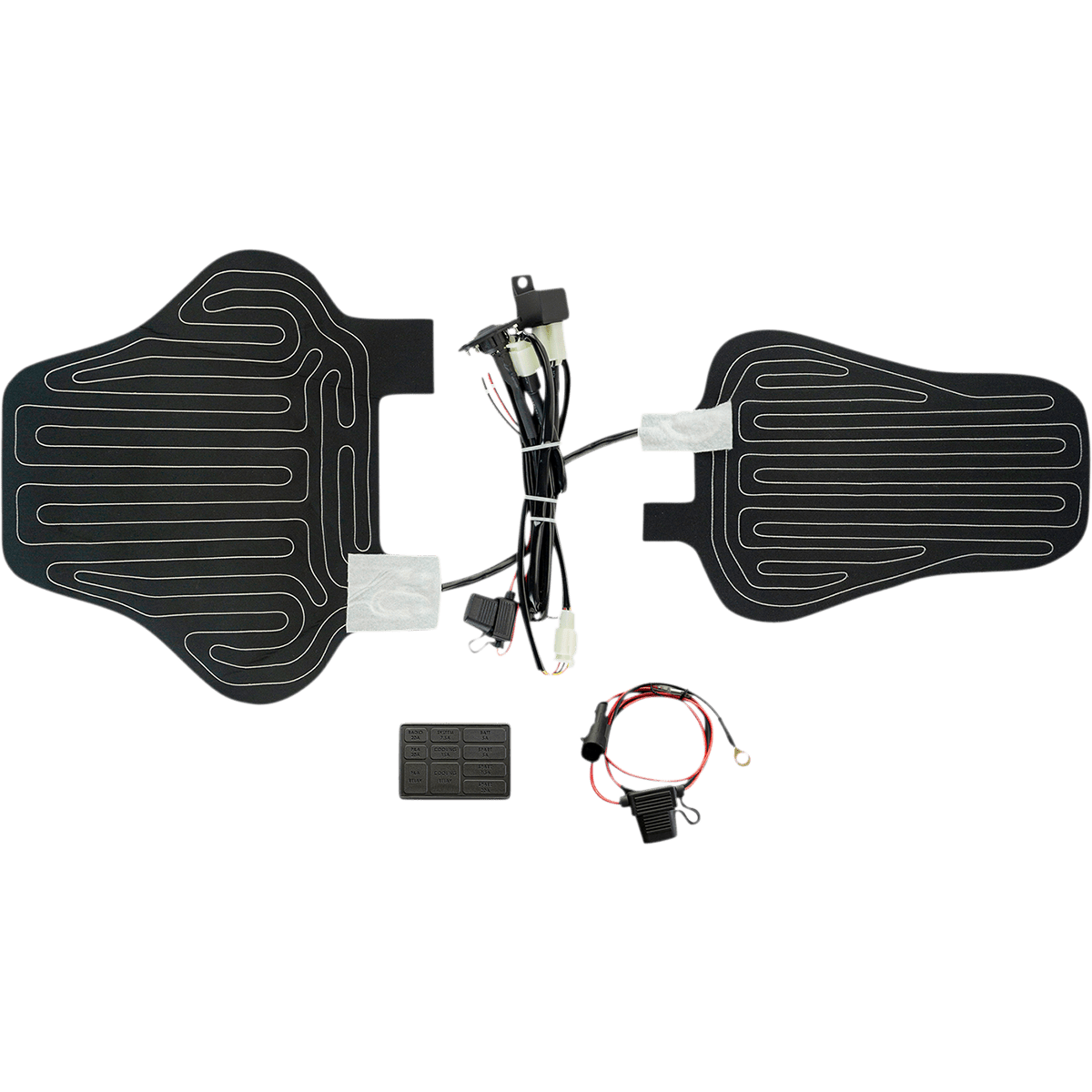 SADDLEMEN Seat Heater Black FL '08-'23 13296D