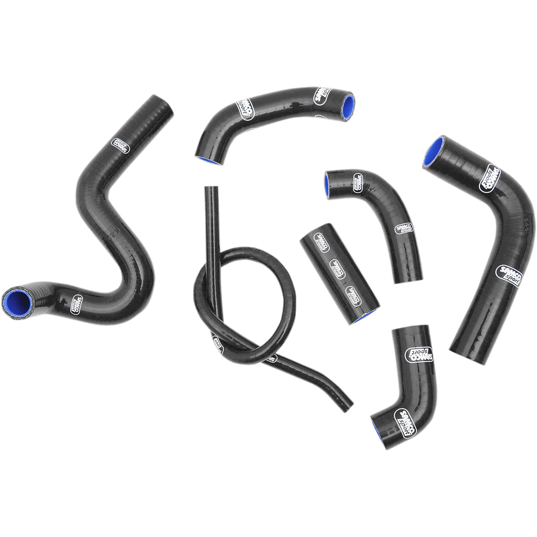 SAMCO SPORT Radiator Hose Kit Black Ducati DUC8BK