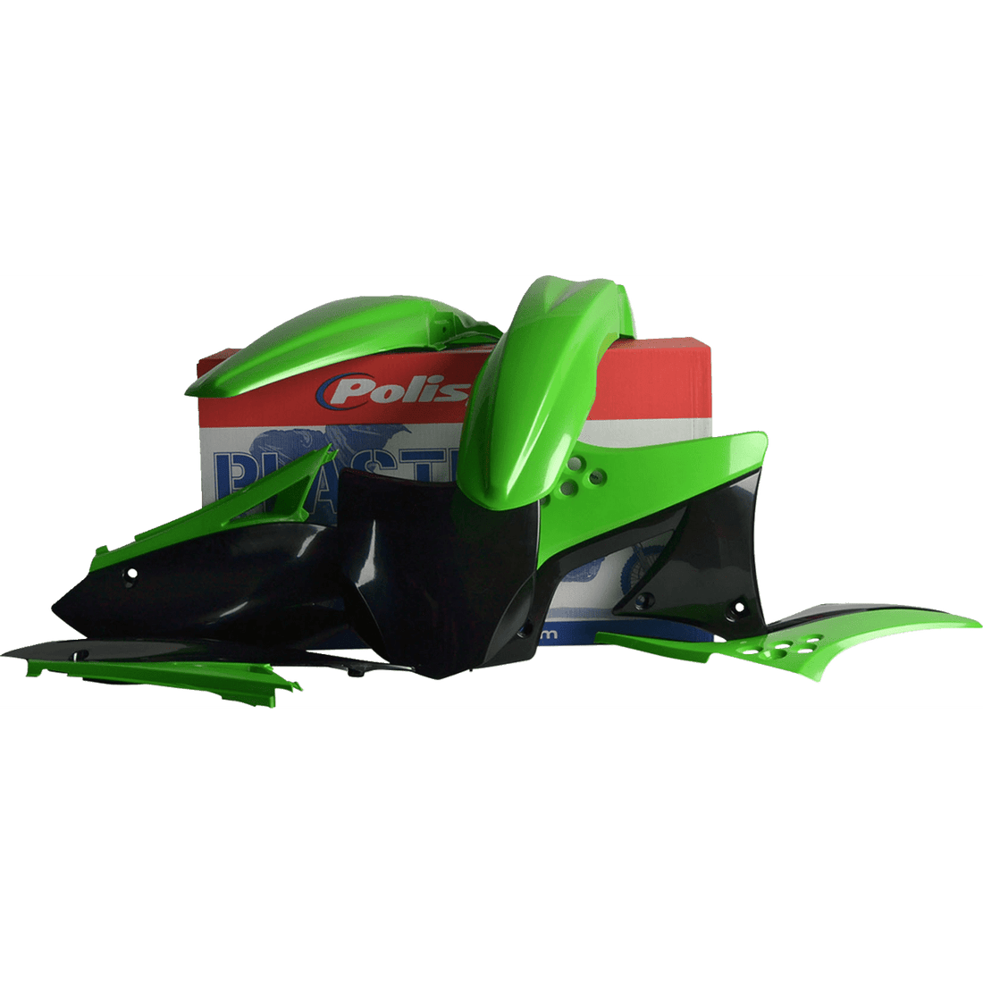 POLISPORT Body Kit Complete '09 OEM Green/Black KX 250F 90206