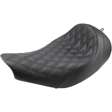 SADDLEMEN Renegade Solo Seat Lattice Stitched Black Indian '14-'19 I1407002LS