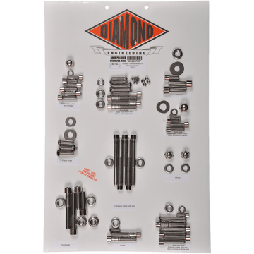 DIAMOND ENGINEERING Bolt Kit Transformation Touring DE6067HP