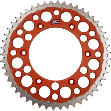 RENTHAL Twinring™ Rear Sprocket 50 Tooth Orange 224052050GPOR