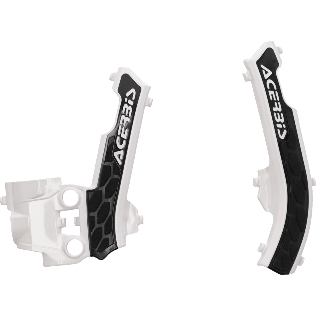 ACERBIS X-Grip Frame Guards White/Black Gas Gas | Husqvarna | KTM