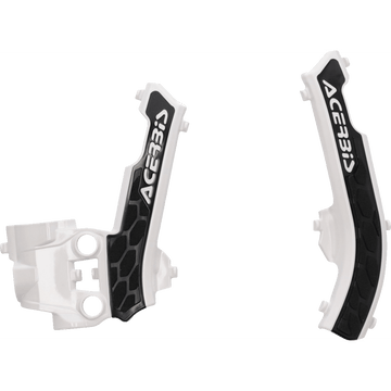 ACERBIS X-Grip Frame Guards White/Black Gas Gas | Husqvarna | KTM