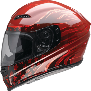 Z1R Jackal Helmet Patriot Red XS