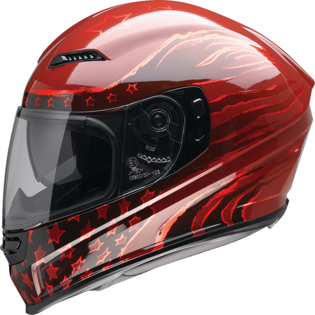 Z1R Jackal Helmet Patriot Red XL