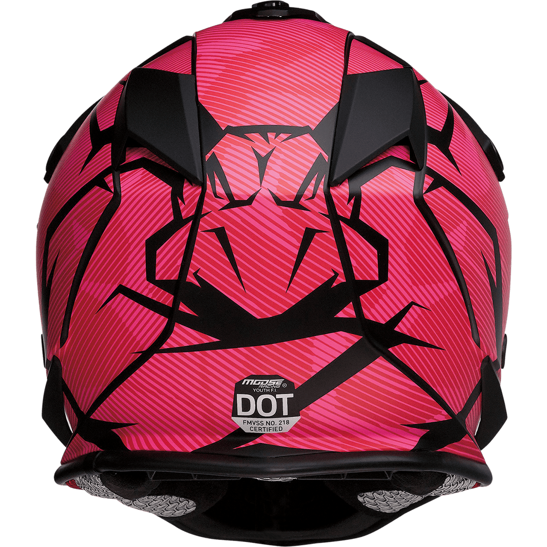 MOOSE RACING Youth F.I. Helmet Agroid Camo MIPS® Pink/Red Small 01111526