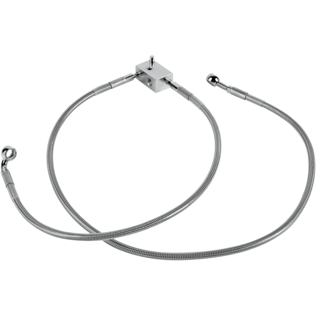 DRAG SPECIALTIES Brake Line Rear Stainless Steel