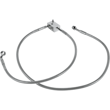 DRAG SPECIALTIES Brake Line Rear Stainless Steel