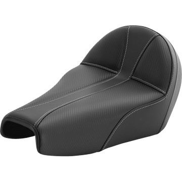 SADDLEMEN Dominator Seat Black w/ Silver Stitching XL '04-'22 80711B0042