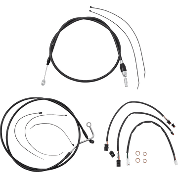 MAGNUM SHIELDING Control Cable Kit XR Black 4861142