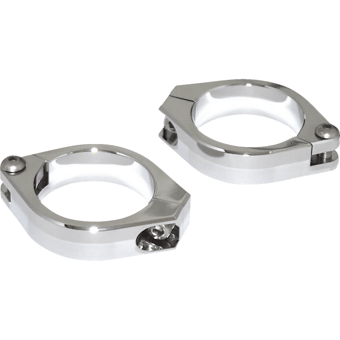 HIGHSIDER Fork Clamps 42-43 mm Chrome