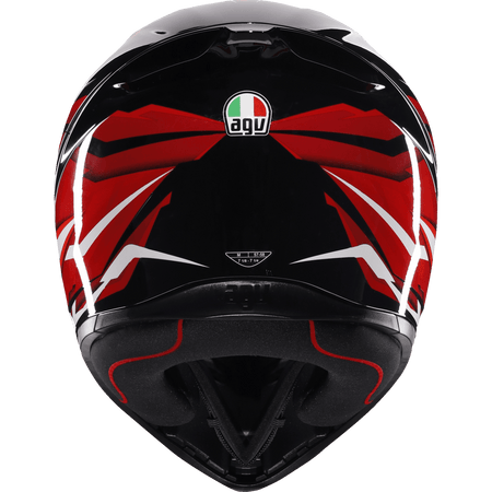 AGV K1 S Helmet Lion Black/Red/White Small 2118394003035S