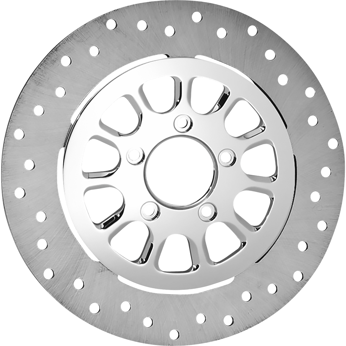 RC COMPONENTS Brake Rotor Front Left Dynasty Chrome COG117117CLF2K