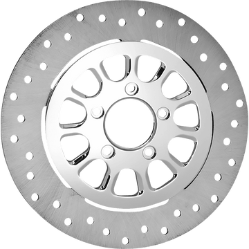 RC COMPONENTS Brake Rotor Front Left Dynasty Chrome COG117117CLF2K