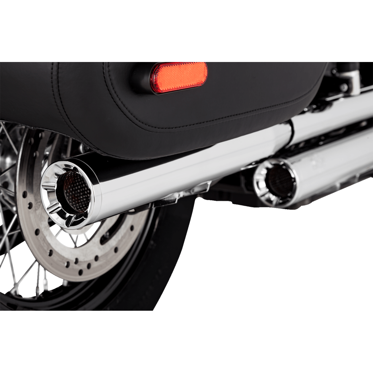 VANCE & HINES Eliminator 300 Slip-On Mufflers Chrome 16316