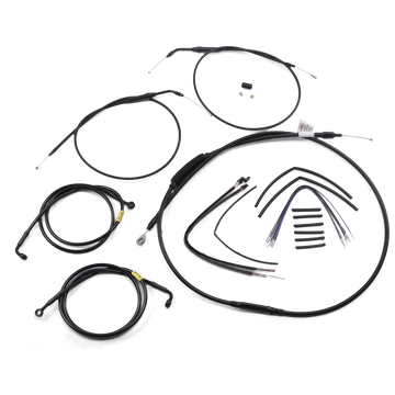 BURLY BRAND Control Kit 14" Ape Hanger Handlebars B301203