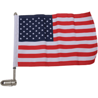 PRO PAD Flag Mount Luggage Rack 13" Pole 10" X 15" Flag RFMRDHB51IN15