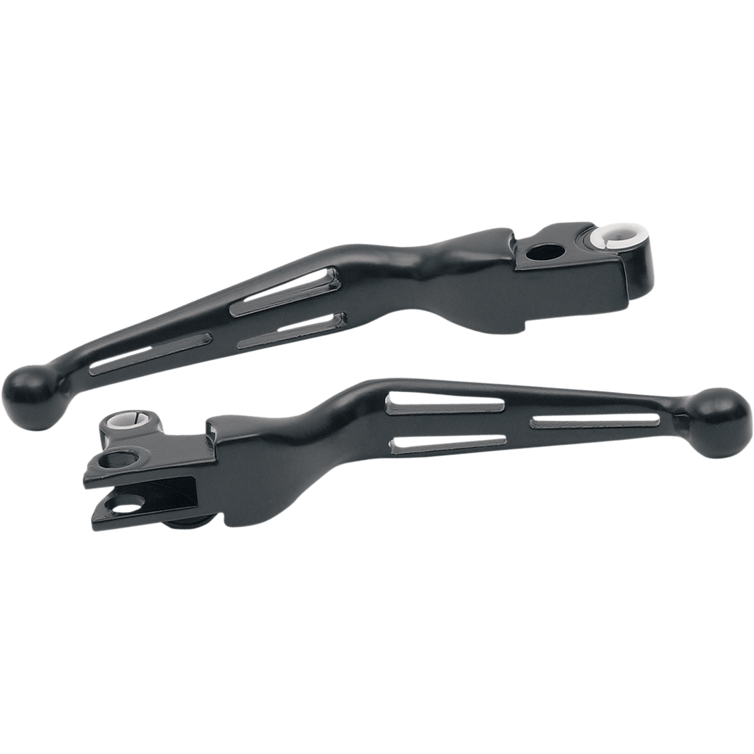 DRAG SPECIALTIES Levers Slotted Black