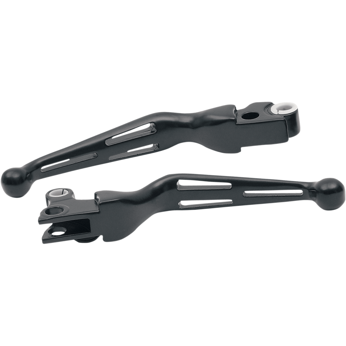 DRAG SPECIALTIES Levers Slotted Black