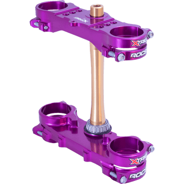 XTRIG Triple Clamp 22 mm Purple 501330801501