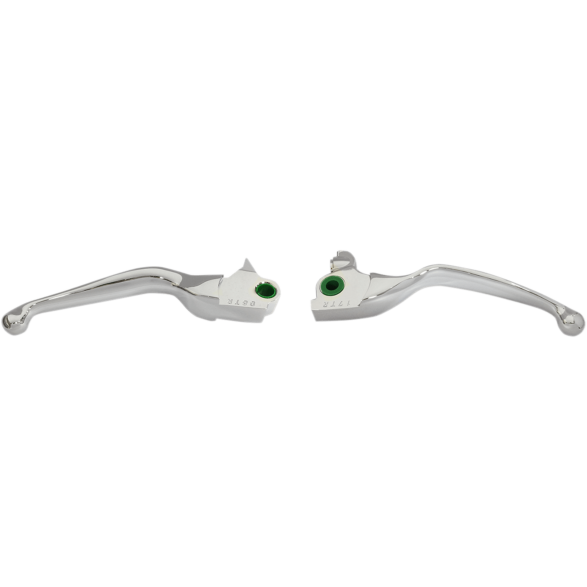 DRAG SPECIALTIES Lever Set Chrome