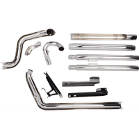 COBRA True Dual Exhaust Billet Tip '12-'17 Softail 6986