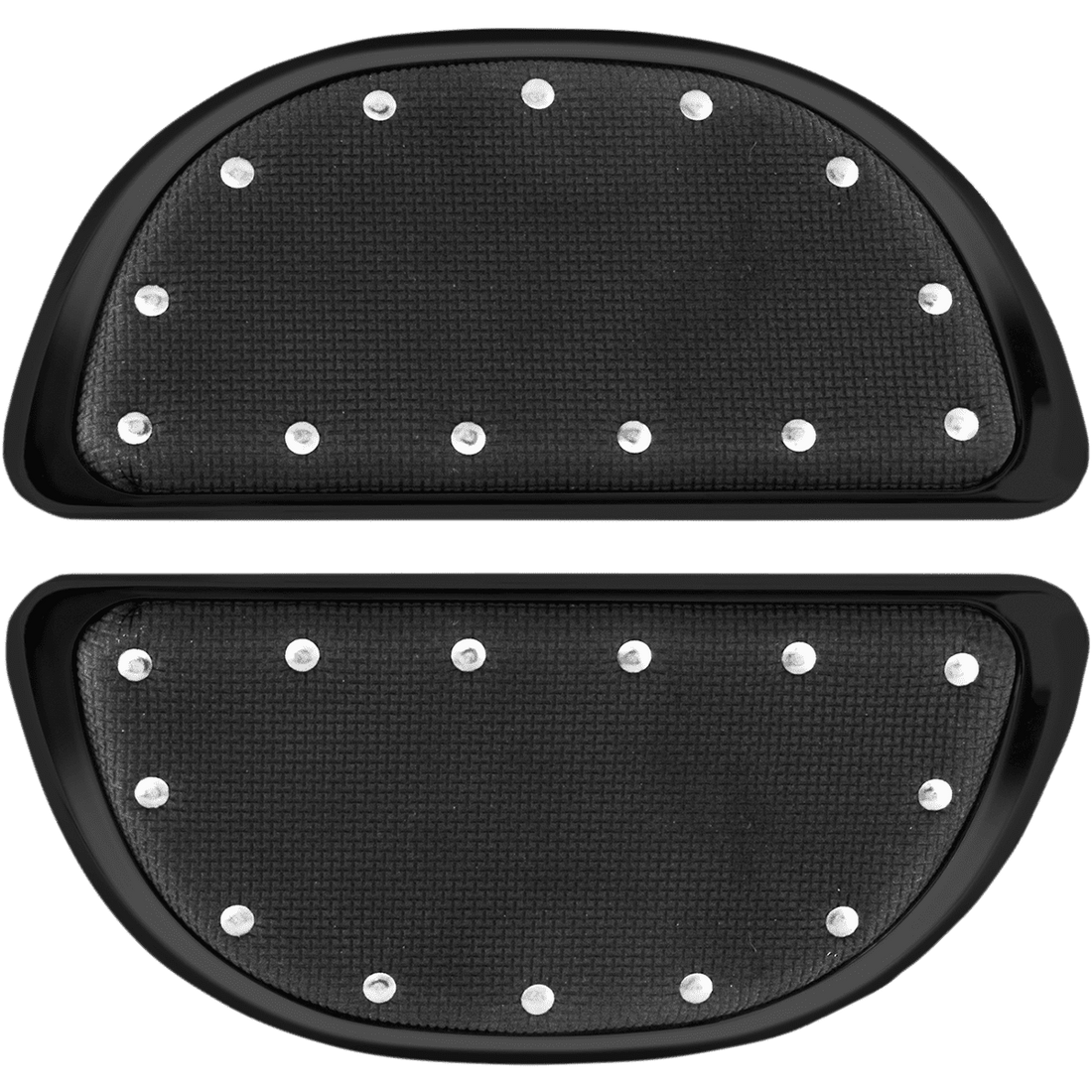 CYCLESMITHS Rear Board Covers Black Rivets 106BP