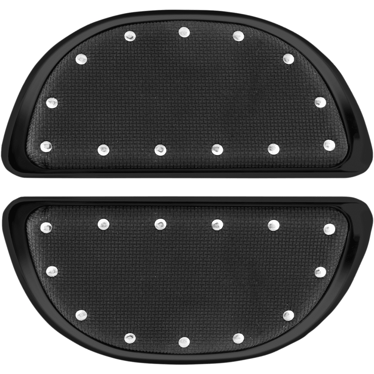 CYCLESMITHS Rear Board Covers Black Rivets 106BP