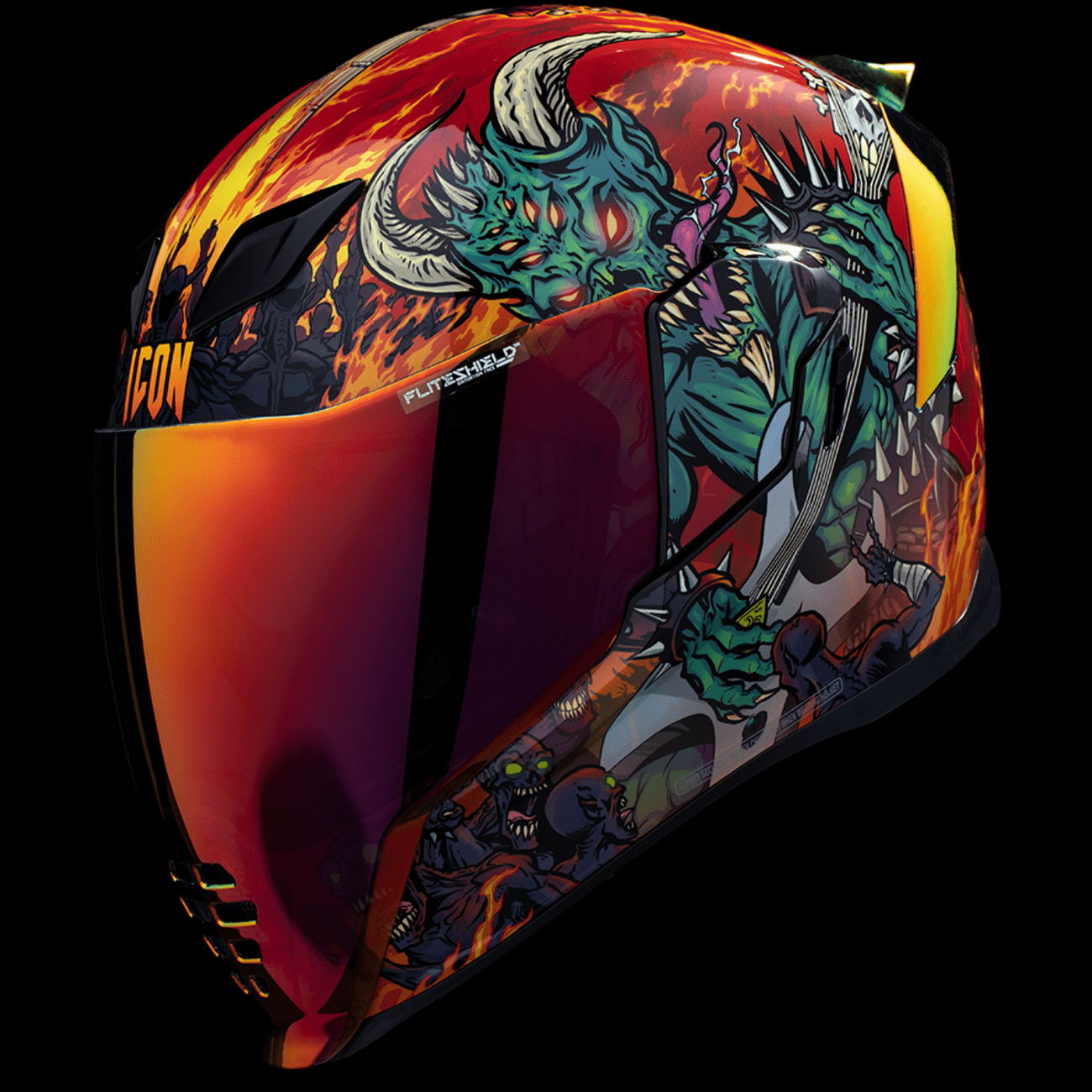 ICON Airflite™ Helmet Blegh MIPS® Red XS