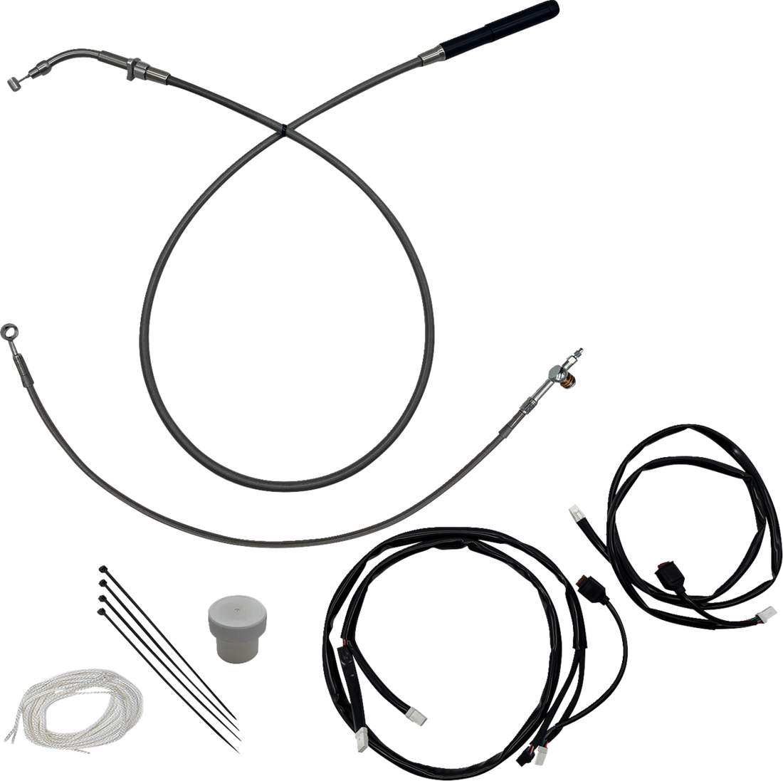 FAT BAGGERS INC. EZ Installation Kit +8" FLHX, FLHXSE Braided 149016