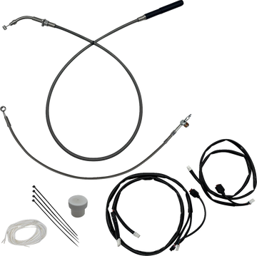 FAT BAGGERS INC. EZ Installation Kit +8" FLHX, FLHXSE Braided 149016