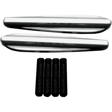 COVINGTONS Turn Signal Eliminators Finned Chrome