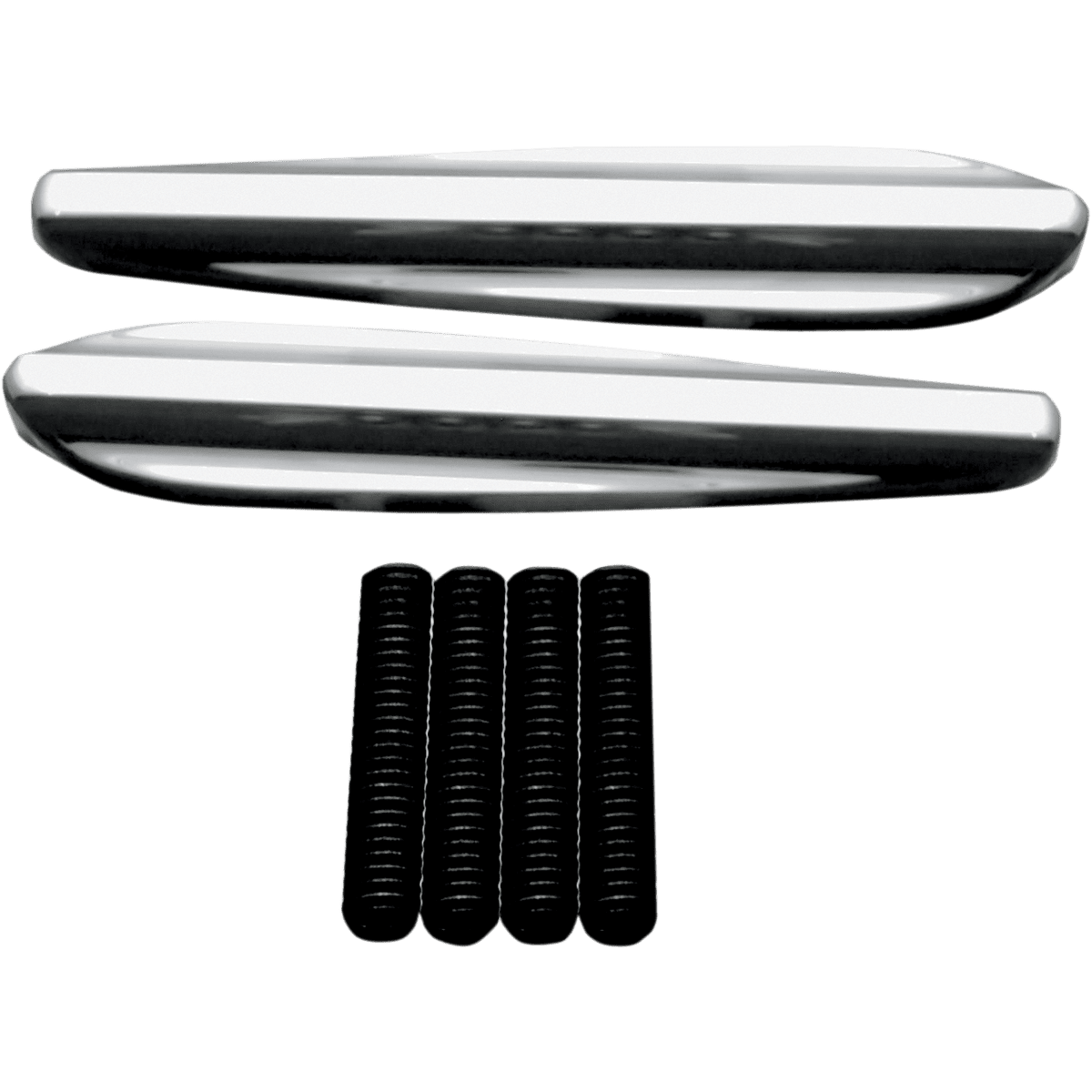 COVINGTONS Turn Signal Eliminators Finned Chrome