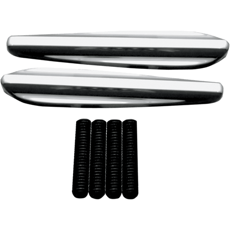 COVINGTONS Turn Signal Eliminators Finned Chrome