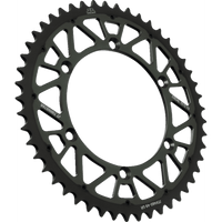 JT SPROCKETS Steel Rear Sprocket Graphite 49 Tooth