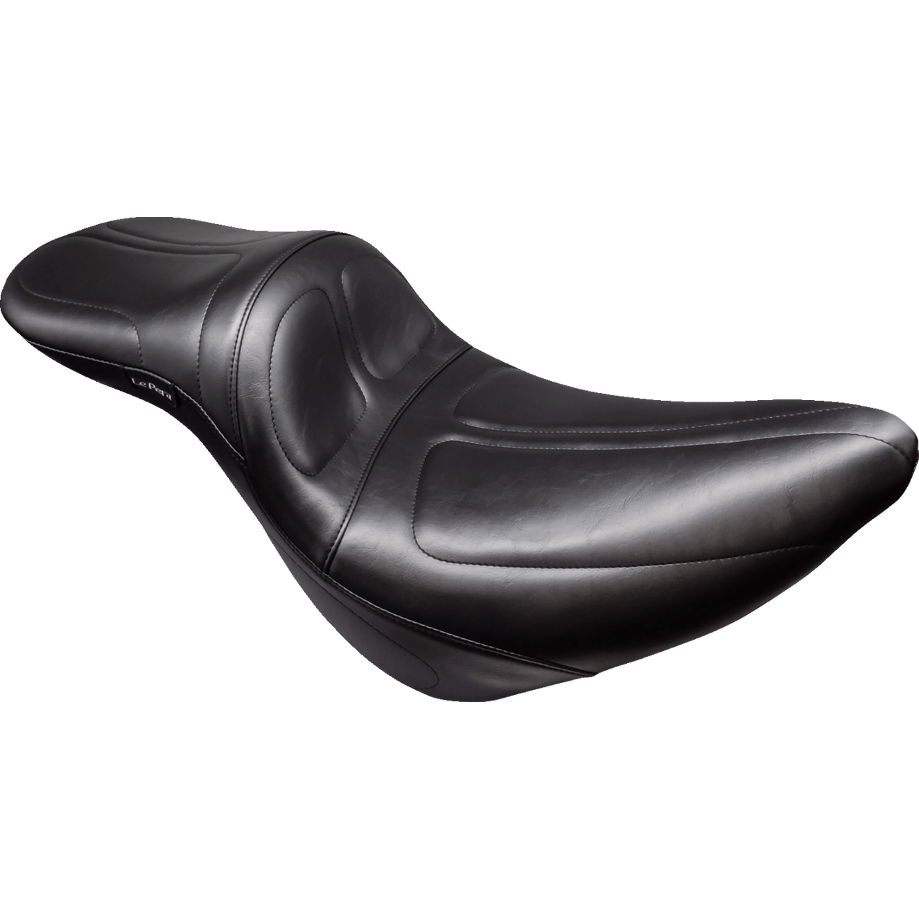 LE PERA Tailwhip Daddy Long Legs Low Rider Seat Maverick Stitch Black FL/FX '18-'23 LYR910DL