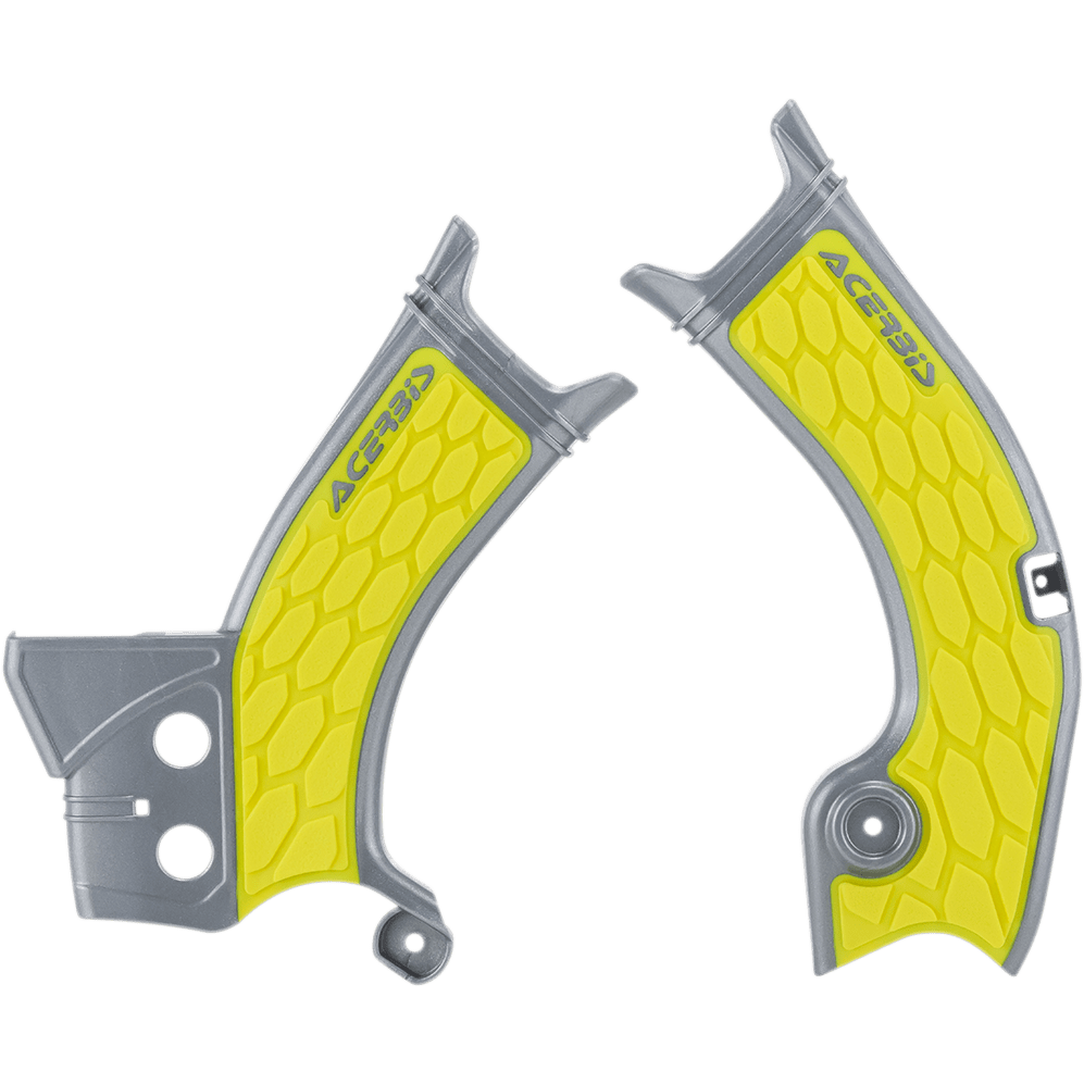 ACERBIS X-Grip Frame Guards Gray/Yellow RM-Z 250/450