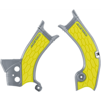 ACERBIS X-Grip Frame Guards Gray/Yellow RM-Z 250/450